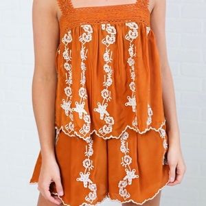 Marley Silk short and Hannah top